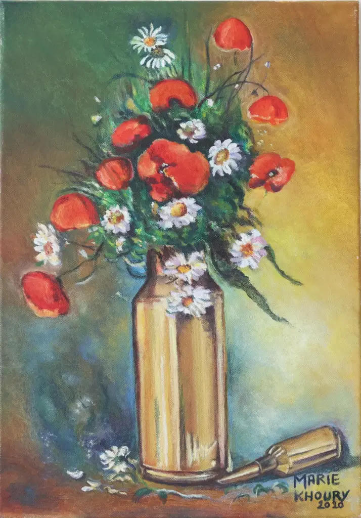 In the Shadow of Bullets ... Life Blossoms 