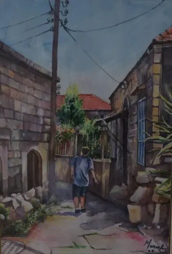 Old Lebanese Alleyway